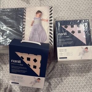 Nanit Breathing Wear Pajamas Set - Pink and Blue